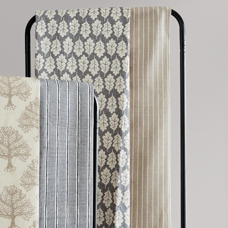 iLiv Rowing Stripe Fabric Pewter