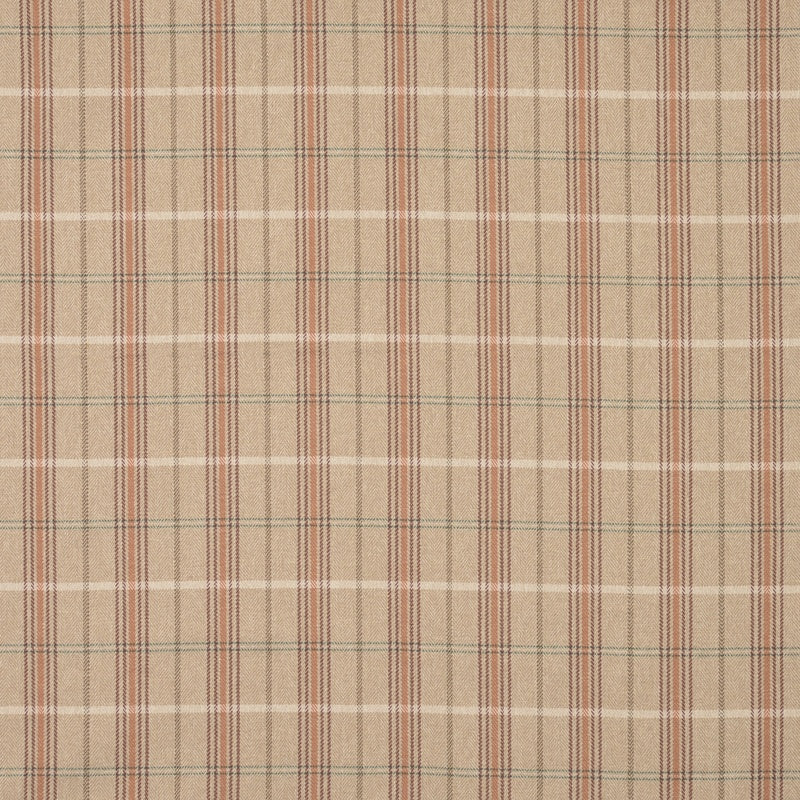 Royal Tweed Curtain Fabric Brown
