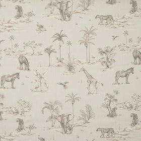 Safari Curtain Fabric Mole