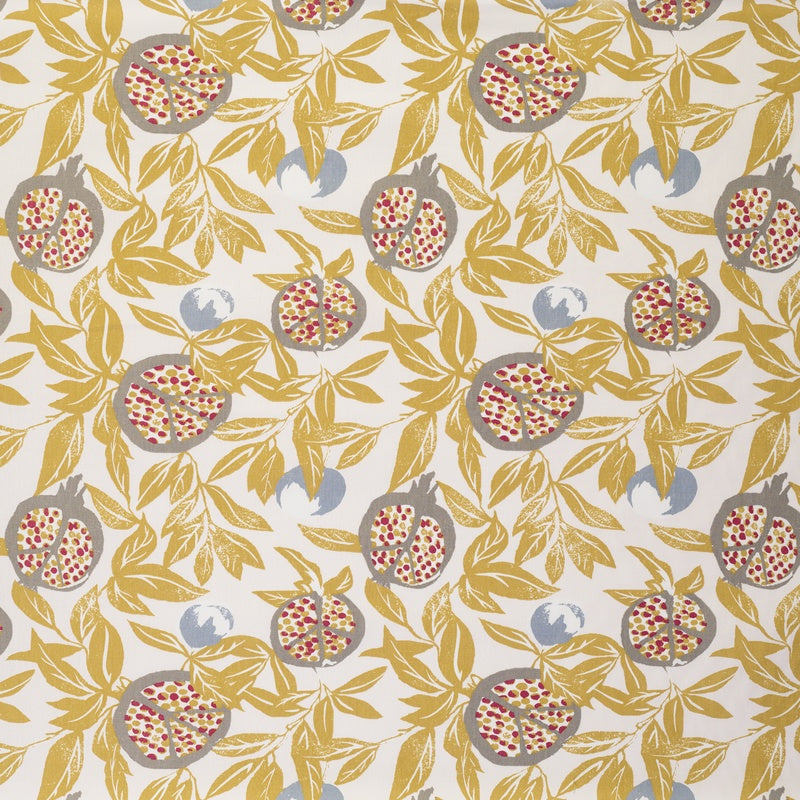 Sanson Curtain Fabric Ochre