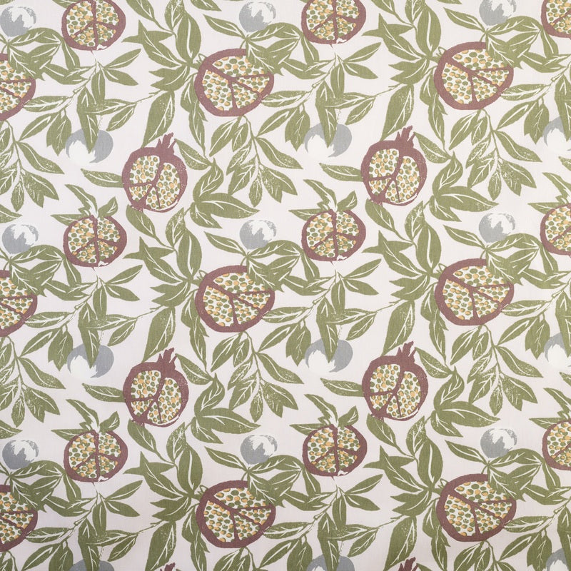 Sanson Curtain Fabric Olive