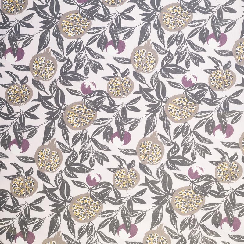 Sanson Curtain Fabric Plum