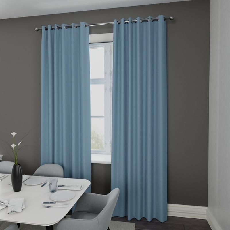 Seville Made to Measure Curtains Aqua