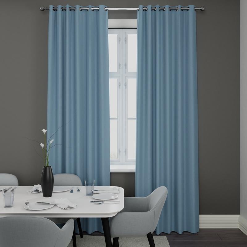 Seville Made to Measure Curtains Aqua