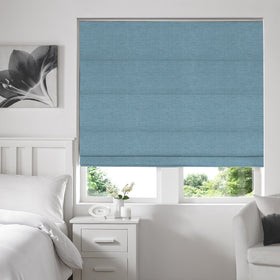 Seville Roman Blind Aqua