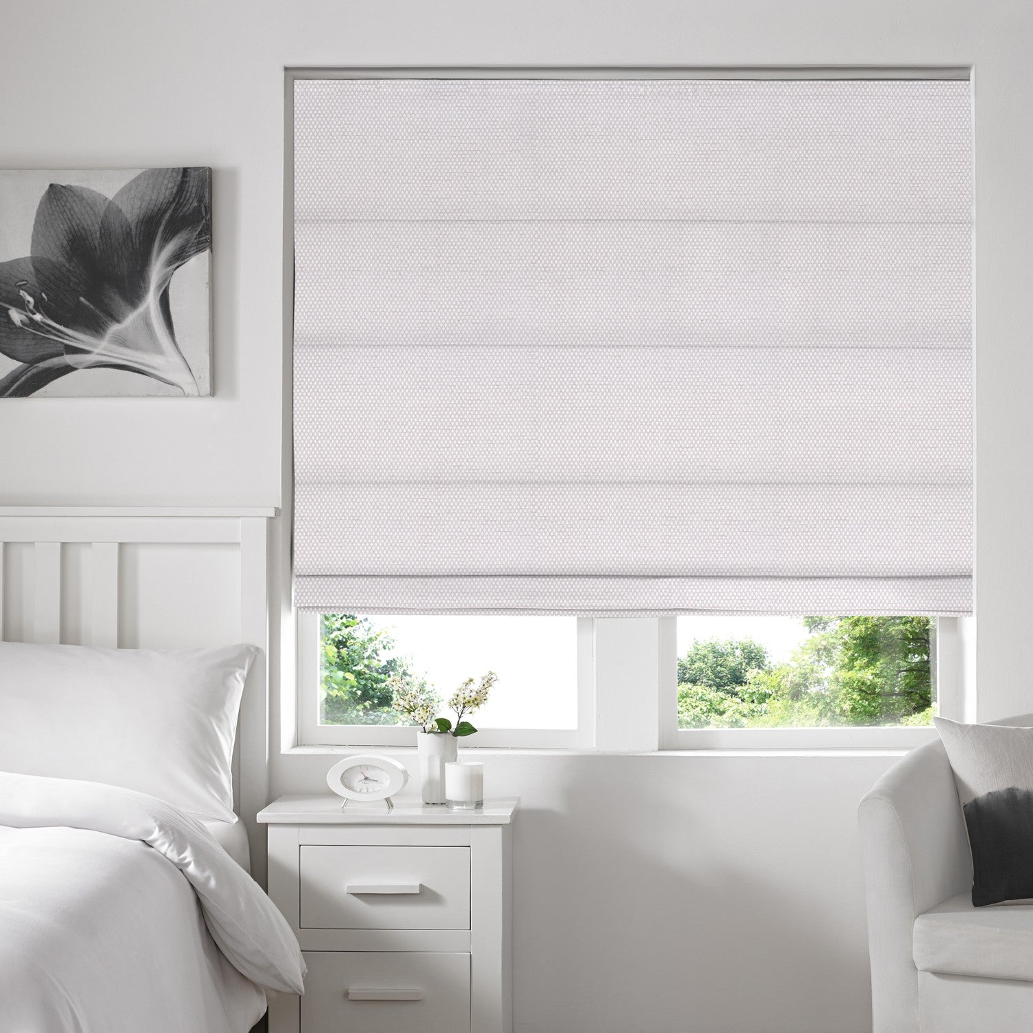Seville Roman Blind Heather