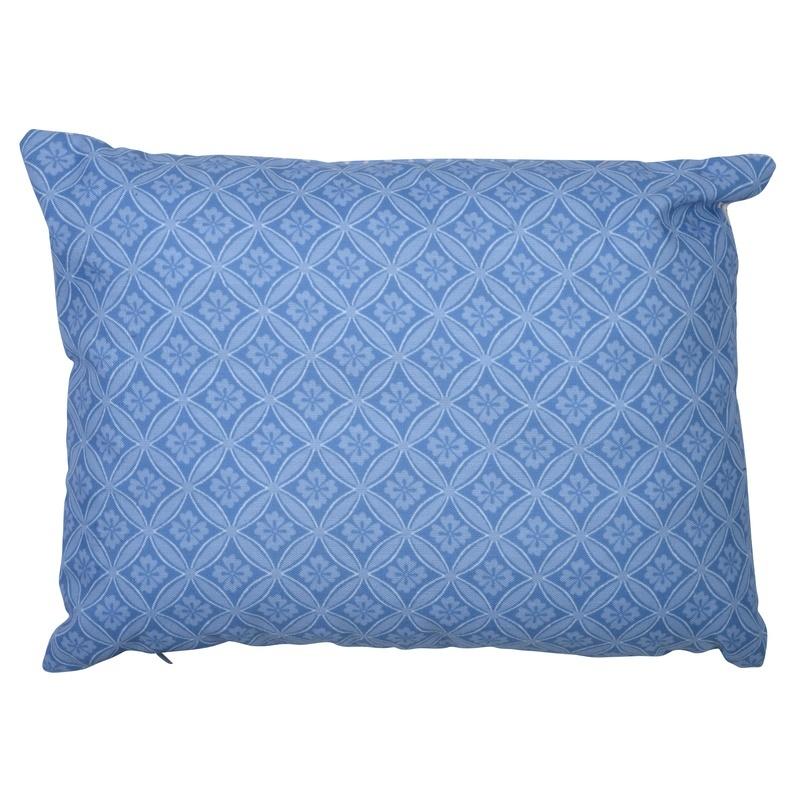 Shantar Filled Boudoir Cushion Blue