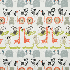 Prestigious Textiles Snappy Fabric Orange