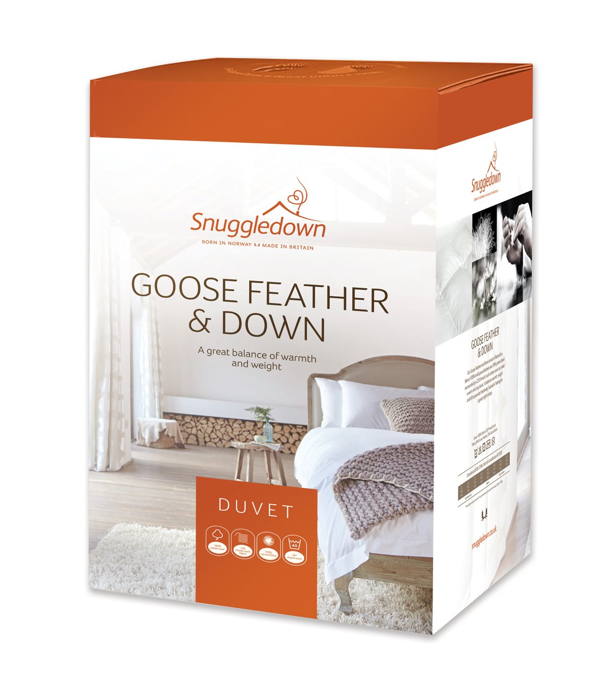 Snuggledown Goose Feather and Down 13.5 Tog Duvet