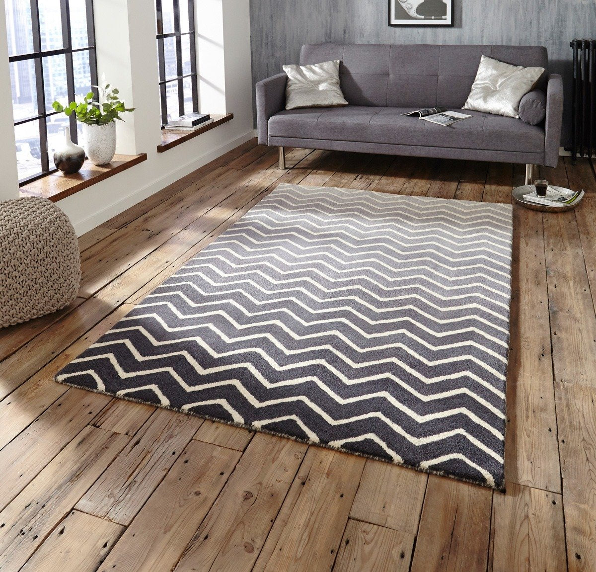 Spectrum SP22 Rug Grey White