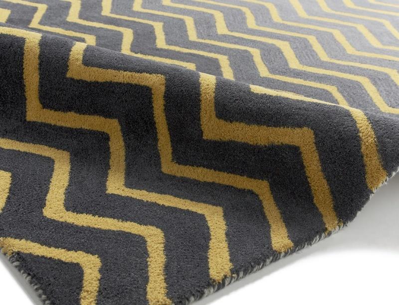Spectrum SP22 Rug Grey Yellow