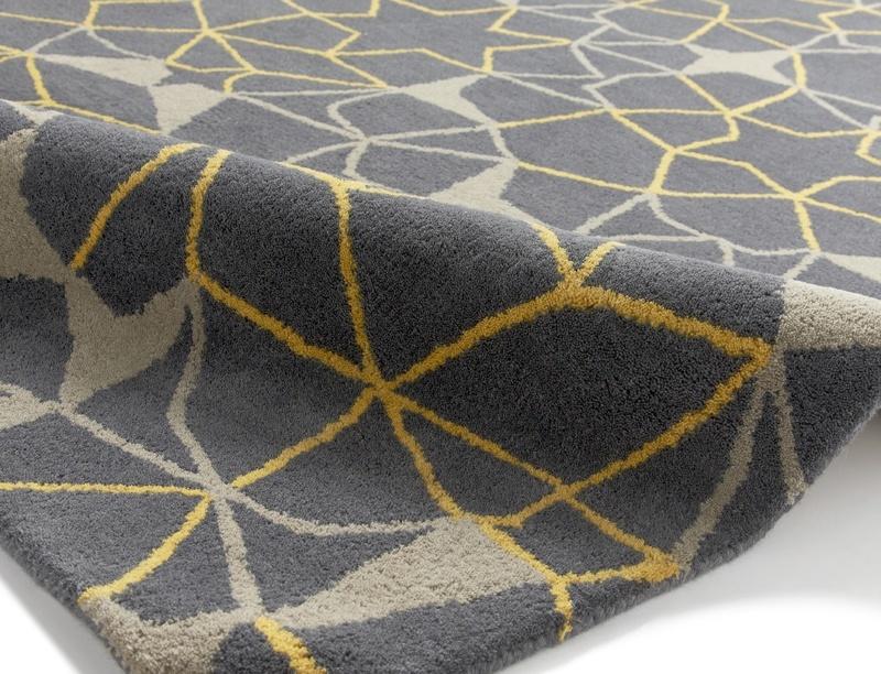 Spectrum SP37 Rug Grey Yellow