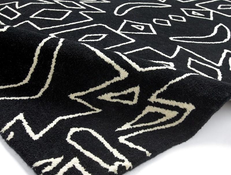 Spectrum SP41 Rug Black White