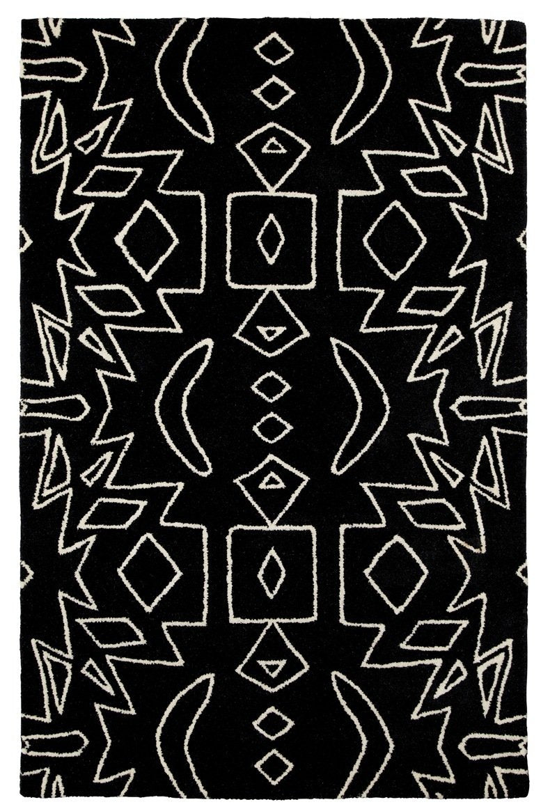 Spectrum SP41 Rug Black White