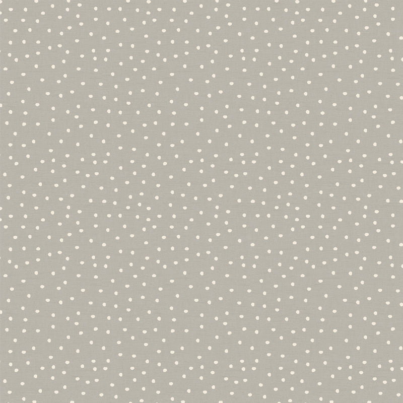 Spotty Curtain Fabric Dove