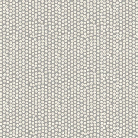 Spotty Curtain Fabric Grey