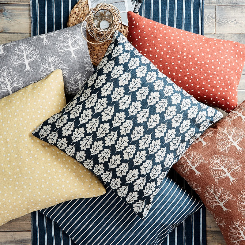 iLiv Spotty Fabric Ochre