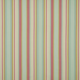 Stellar Stripe Curtain Fabric Pink