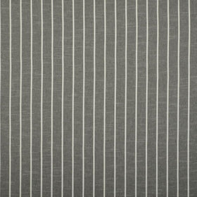 Stria Curtain Fabric Charcoal