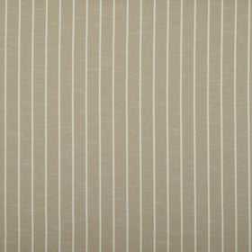Stria Curtain Fabric Oatmeal