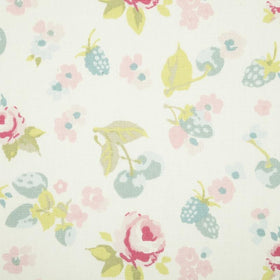 Summer Fruits Curtain Fabric Mineral