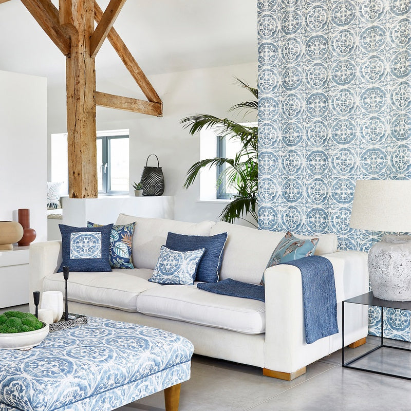 Prestigious Textiles Luela Fabric Azure