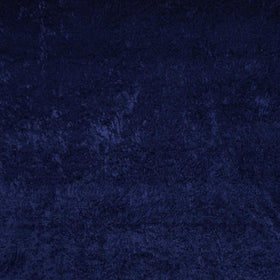 Heavy Crushed Bonded Velvet Fabric Royal Blue