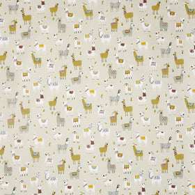 Alpaca Curtain Fabric Canvas