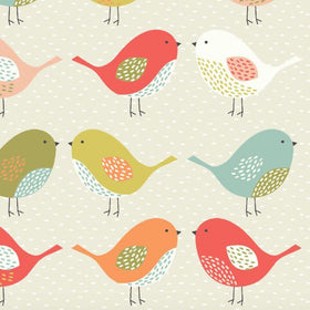 Birds Fabric Multi