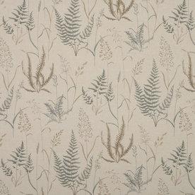 Botanica Curtain Fabric Ebony