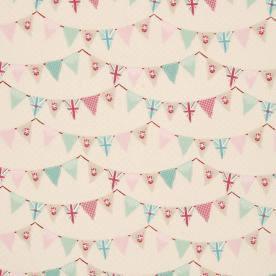 Bunting Fabric Pink