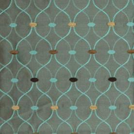 Chamonix Curtain Fabric Azure