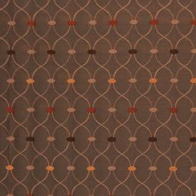 Chamonix Curtain Fabric Chocolate