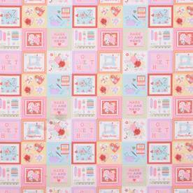 Craftwork Curtain Fabric Pink