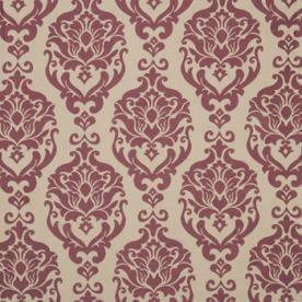 Decadence Curtain Fabric Raspberry