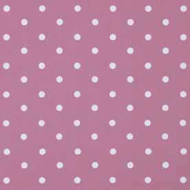 Dotty Curtain Fabric Mauve