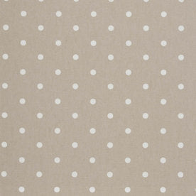 Clarke & Clarke Dotty Fabric Taupe