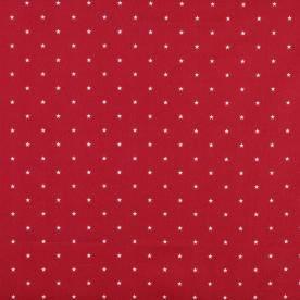 Etoile Curtain Fabric Red