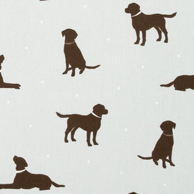 Rover Curtain Fabric Duckegg