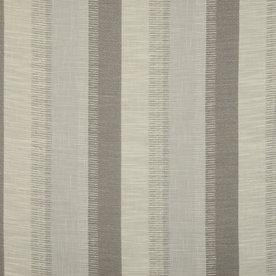 Genoa Stripe Curtain Fabric Dove Grey