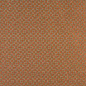 Honeycomb Curtain Fabric Burnt Orange