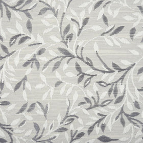 Little Leaf Curtain Fabric Ash