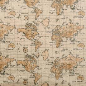 Maps PVC Fabric Multi