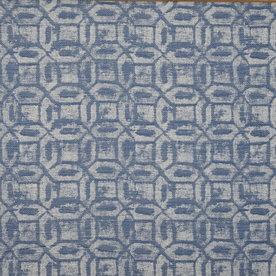 Onyx Curtain Fabric Indigo