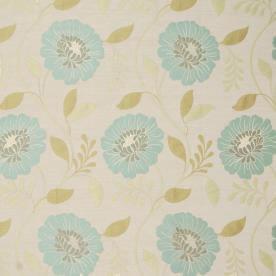 Pompeii Curtain Fabric Azure