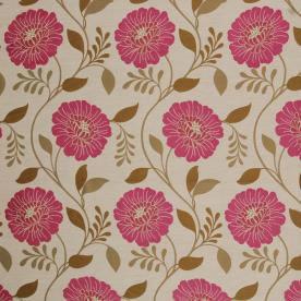 Pompeii Curtain Fabric Fuchsia