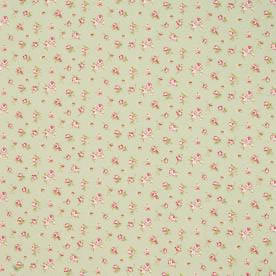 Clarke & Clarke Rosebud Fabric Sage