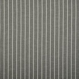 Stria Curtain Fabric Charcoal