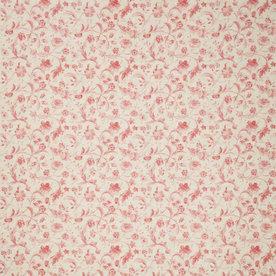 Tuileries Curtain Fabric Tearose