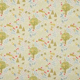 Wild Wood Fabric Multi